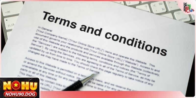 Nội dung cực quan trọng có trong điều khoản, điều kiện